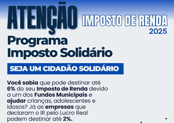 <p>Voc&ecirc; sabia que pode escolher para onde vai parte do seu Imposto de Renda?</p>