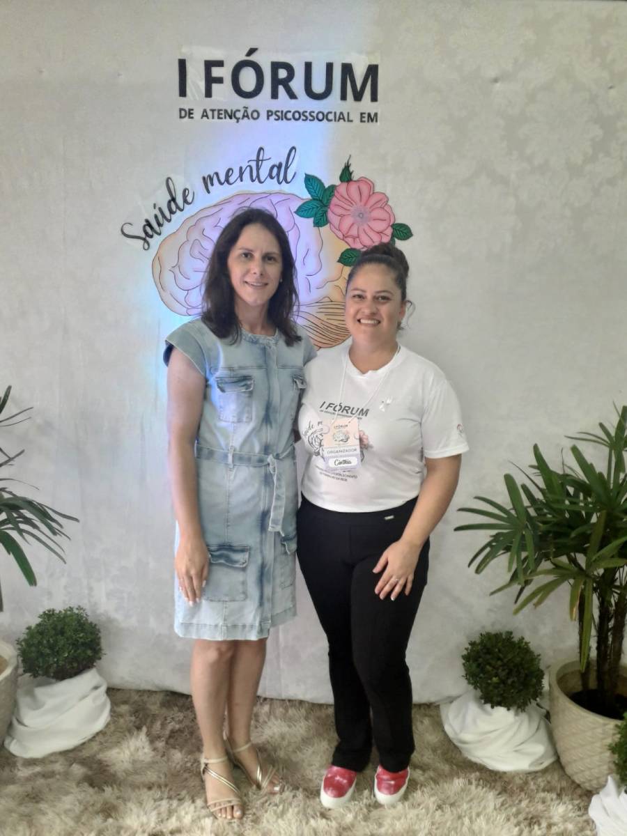 Psícólogas do Município participam do I Fórum de Atenção Psicossocial em Saúde Mental