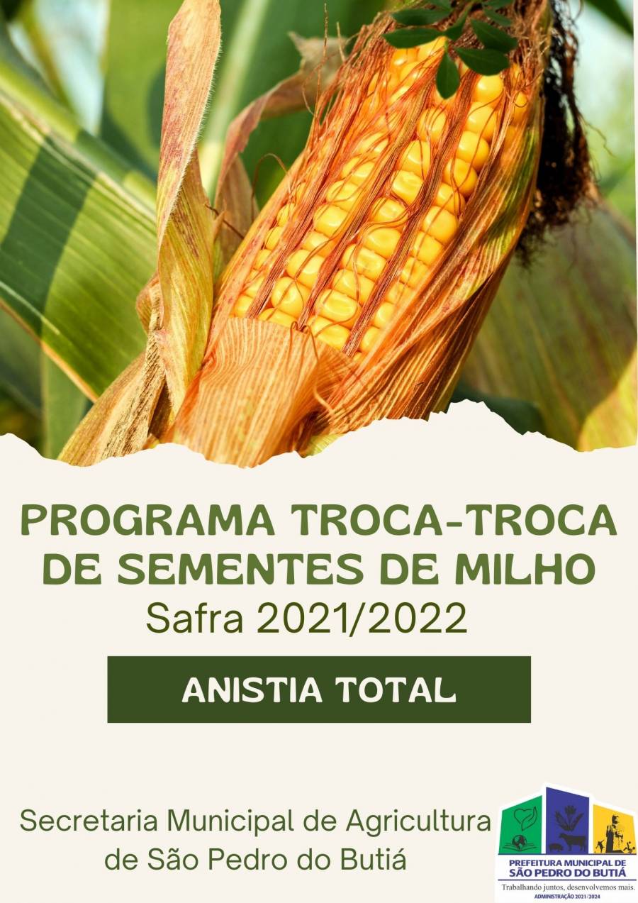 Governo do Estado anuncia anistia total no programa troca-troca