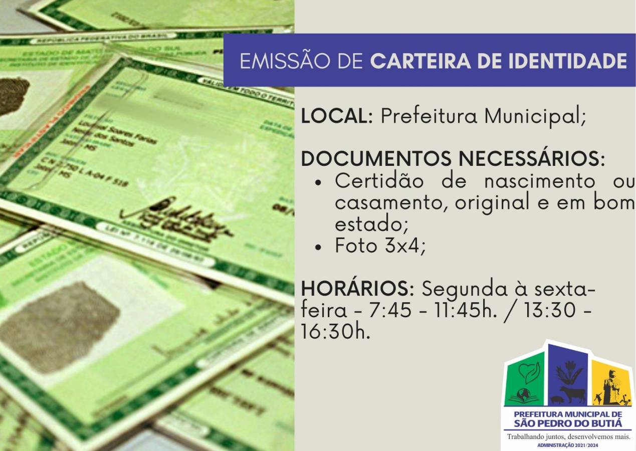 Aviso do Posto de Identificação