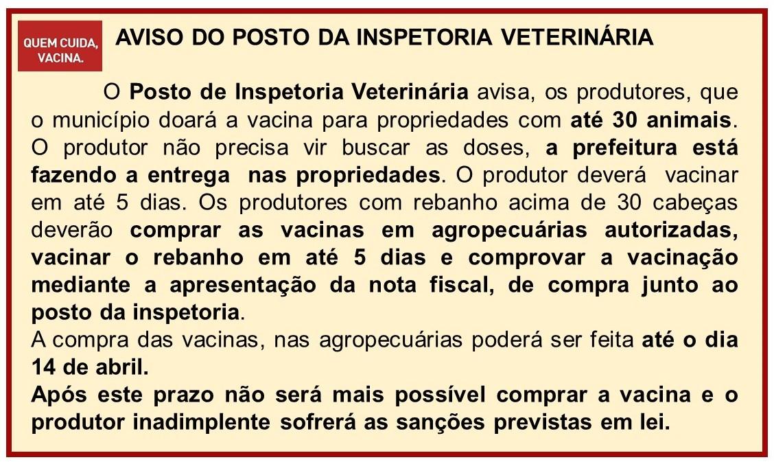 Posto da Inspetoria Veterinária