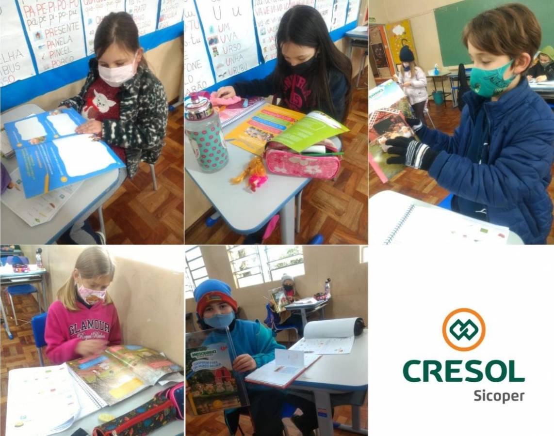 Escola Municipal São Francisco de Borja participa de projeto promovido pela Cresol.