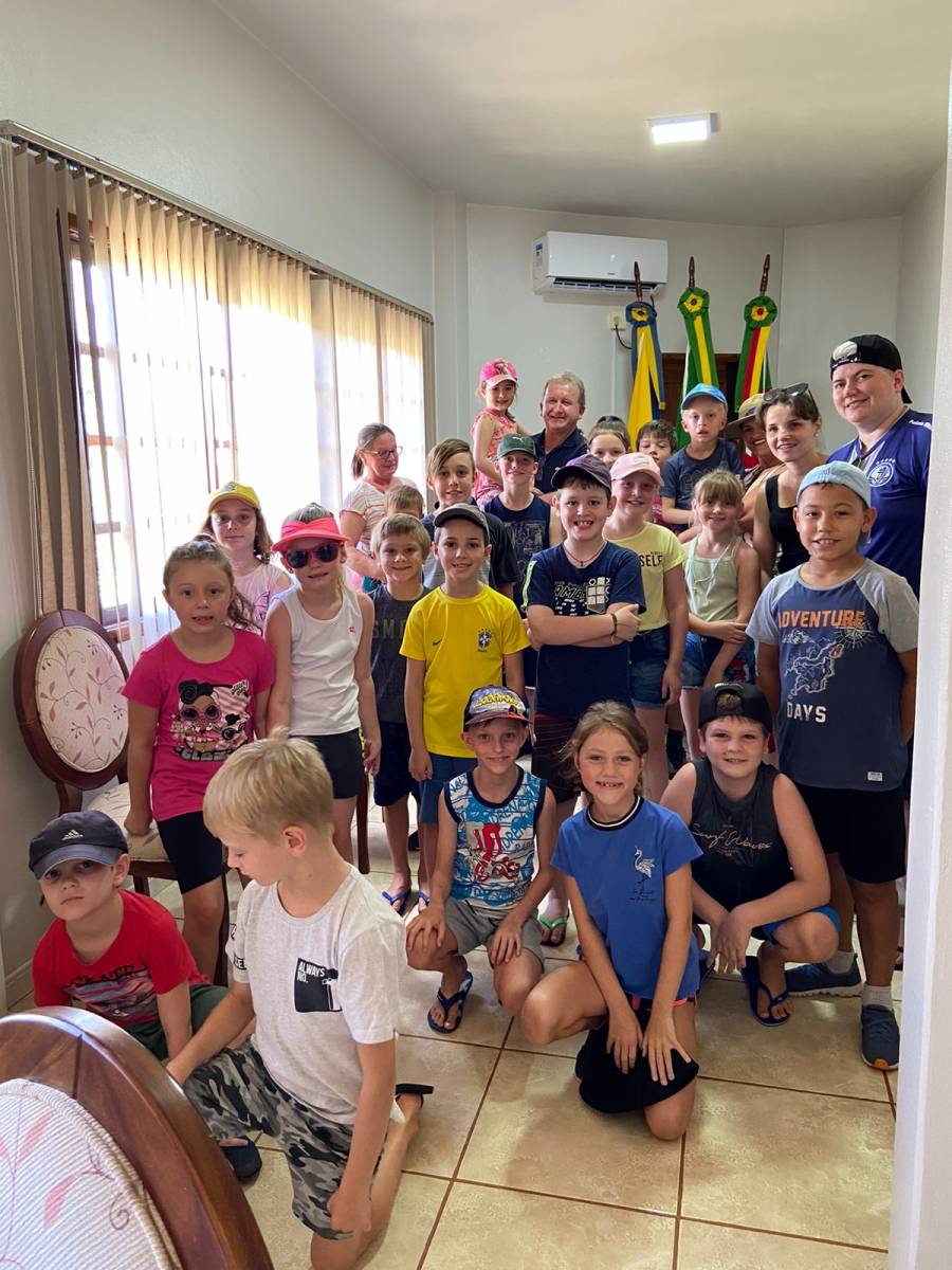 Realizada a primeira progração do Programa Especial de Férias - I Edição