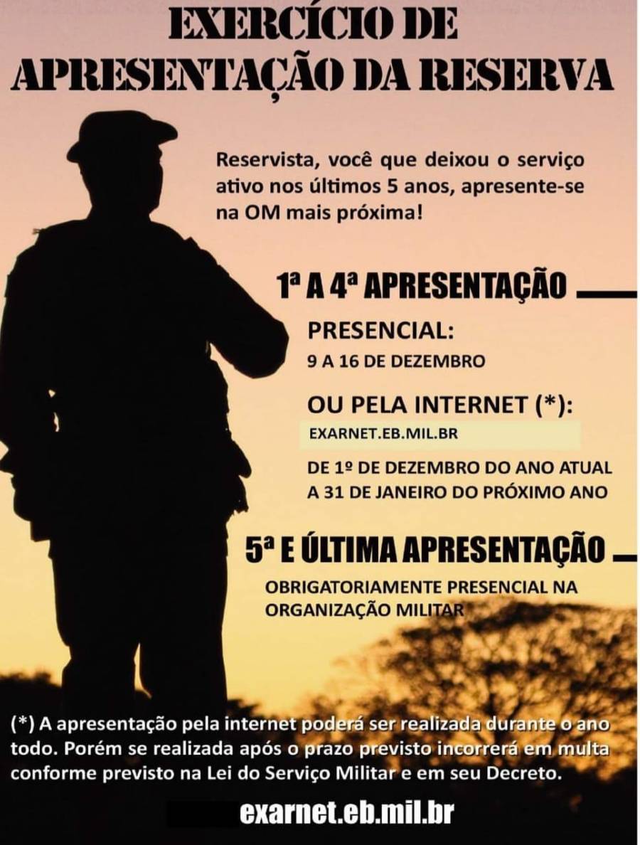 Comunicado Junta do Serviço Militar
