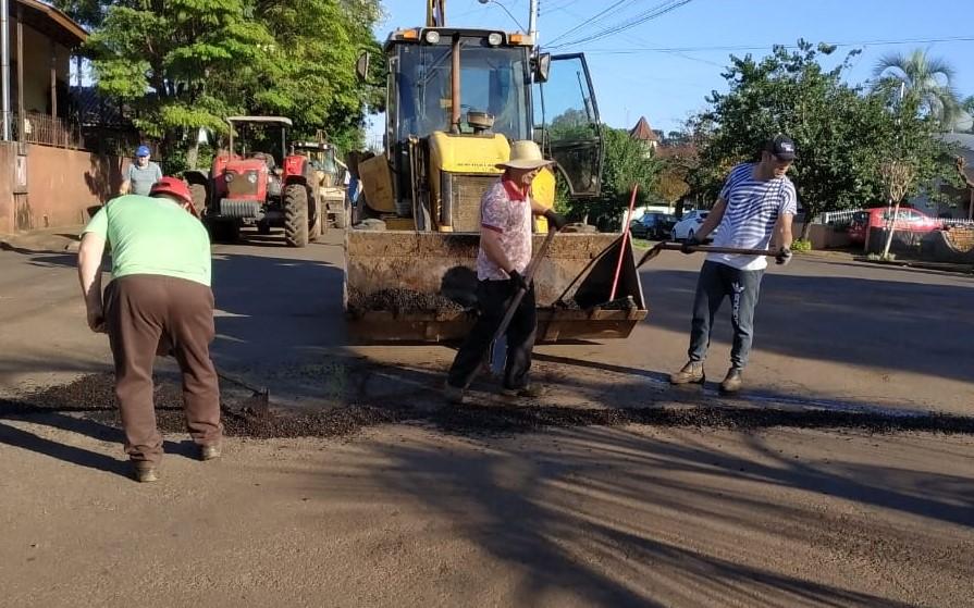 Setor Obras Intensificou Trabalhos, no Mês de Julho