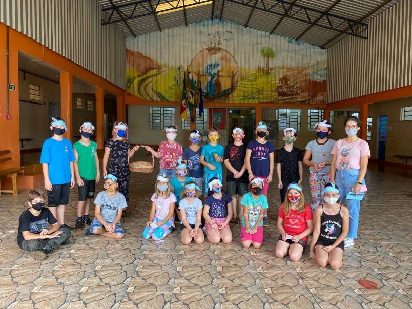 Temática da "Páscoa" foi trabalhada na Escola Municipal São Francisco de Borja