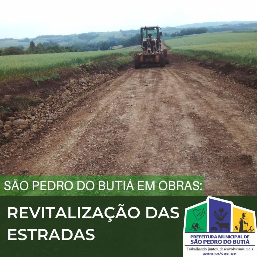 Secretaria de Obras segue nos serviços de revitalização das estradas rurais
