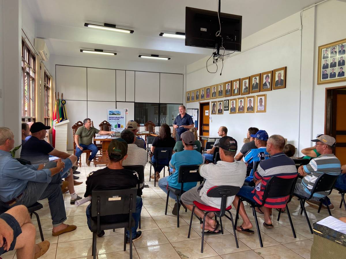 Lançada a 2ª Etapa do Programa Municipal de Perfuração de Poços Artesianos para Produtores de Leite