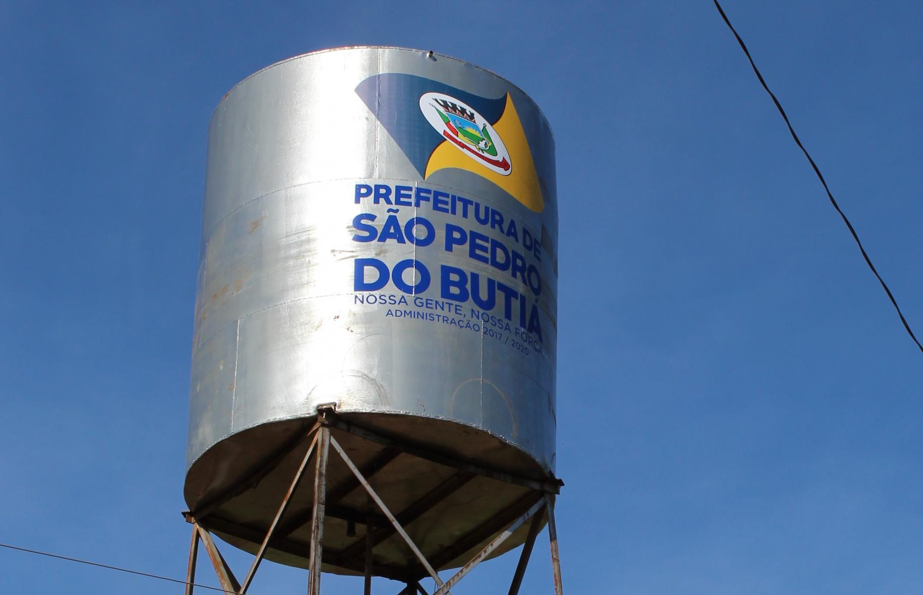 Caixa de Água Reformada e Entregue a Comunidade de Taipão Frente