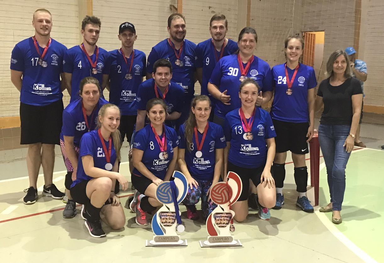 Campeonato Municipal 2019, Vôlei Feminino, Masculino e Misto