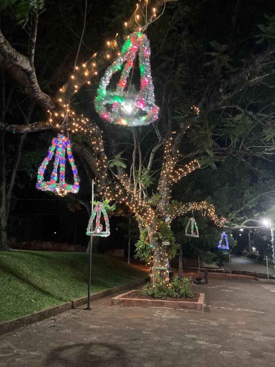 Cidade de São Pedro do Butiá é embelezada para o Natal