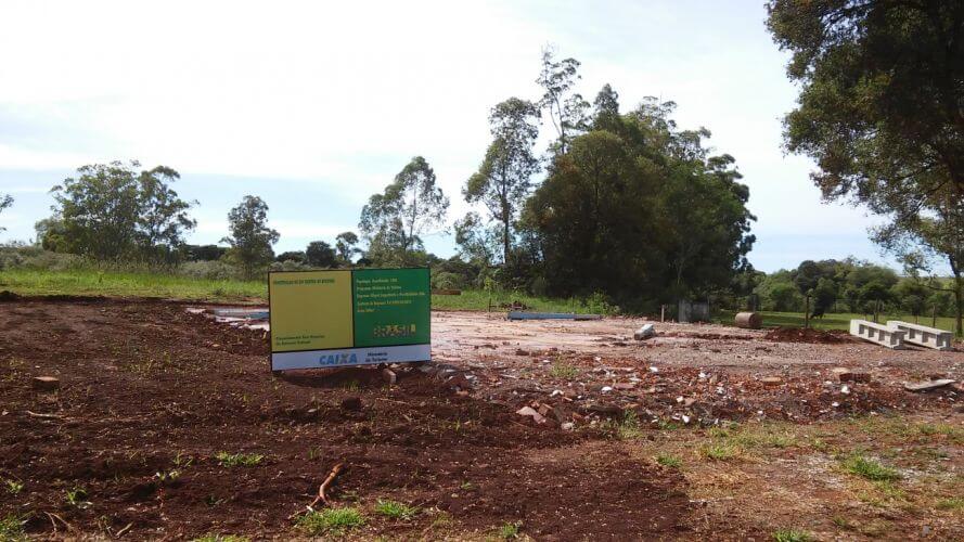 INICIADA AS OBRAS DO CENTRO COMUNITÁRIO DA SANTA TEREZINHA