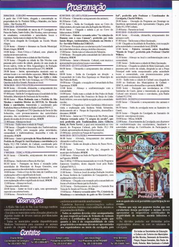 9ª Cavalgada na Trilha dos Santos Mártires das Missões