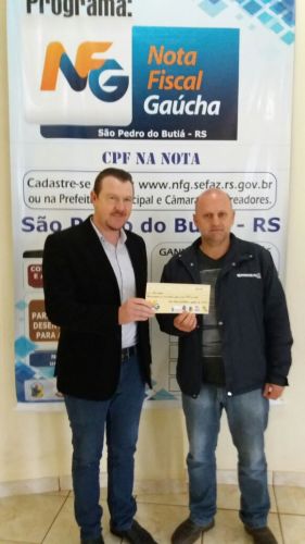 São Pedro do Butiá realiza primeiro sorteio municipal utilizando a plataforma do Programa Nota Fiscal Gaúcha