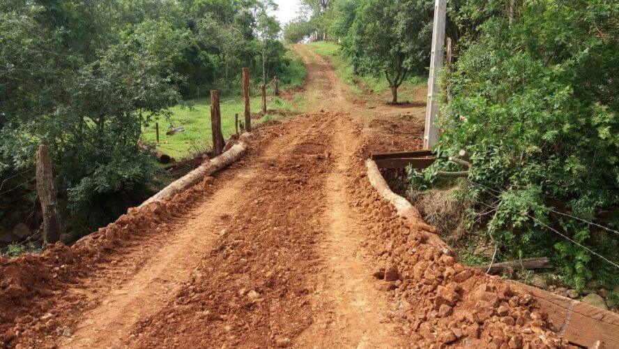 Pontilhão na Vila Butiá Inferior