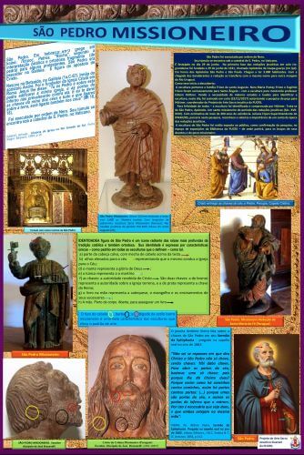 Município receberá escultura de São Pedro, sacra missioneira barroca