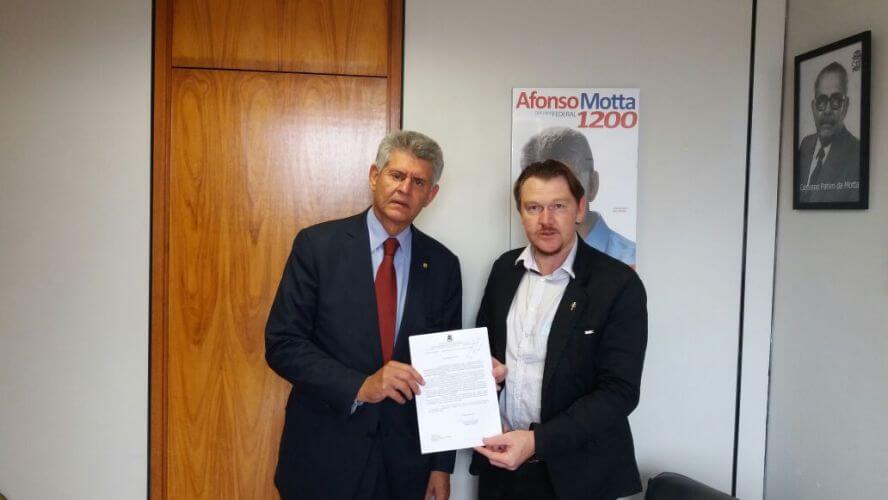 Prefeito esteve em Brasília na semana passada