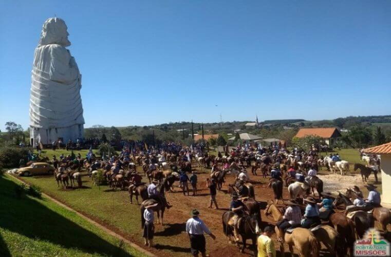 Distribuição da Chama Crioula 2018