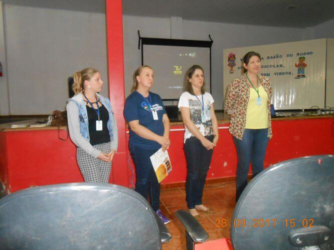Palestra na Escola São Francisco de Borja