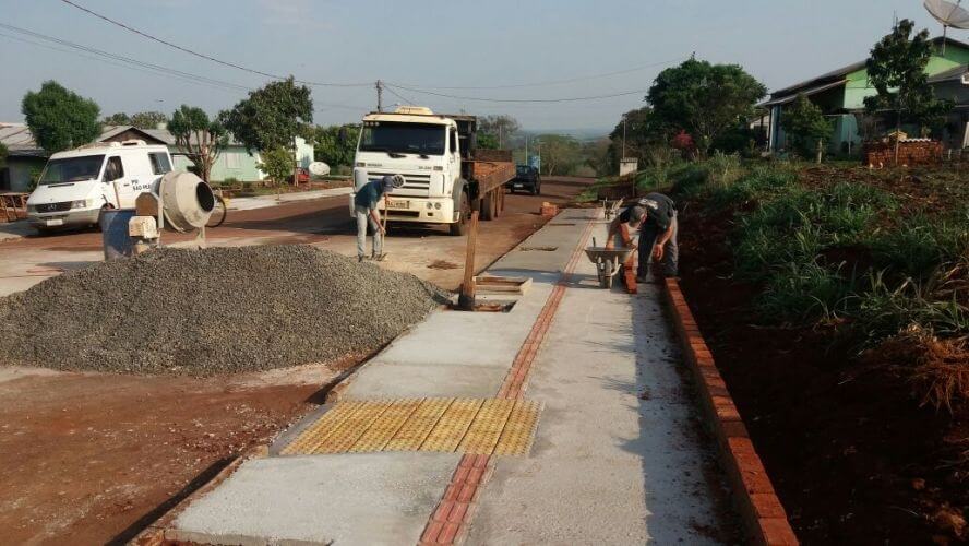 Colocação de Passeios