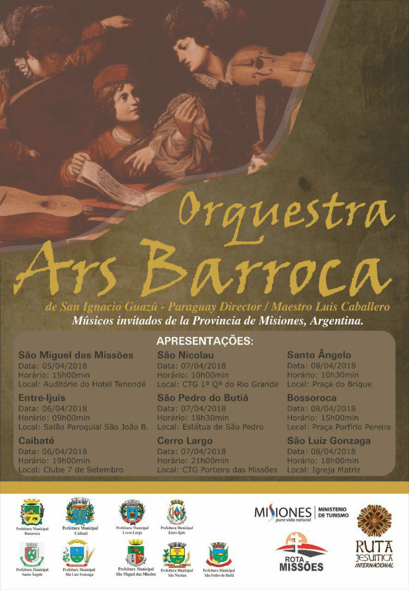  Orquestra “Ars Barroca” no Centro Germânico Missioneiro