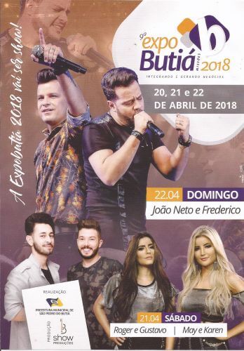 Vem aí 9ª ExpoButiá Missões