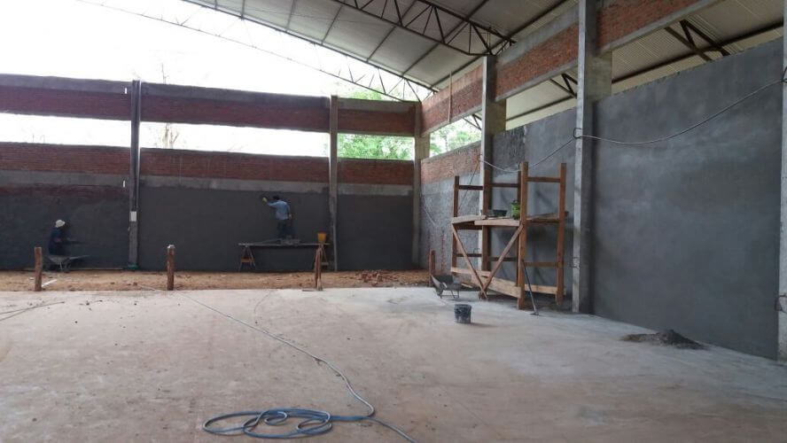 CONSTRUÇÃO DO GINASIÃO