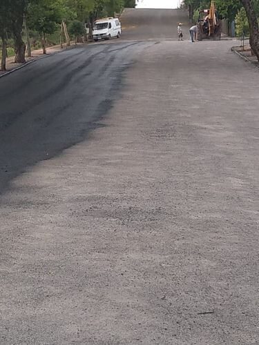 Conclusão da Pavimentação Asfáltica