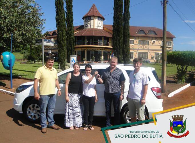 MUNICÍPIO RECEBEU MAIS UM VEÍCULO PARA A SECRETARIA DA SAÚDE