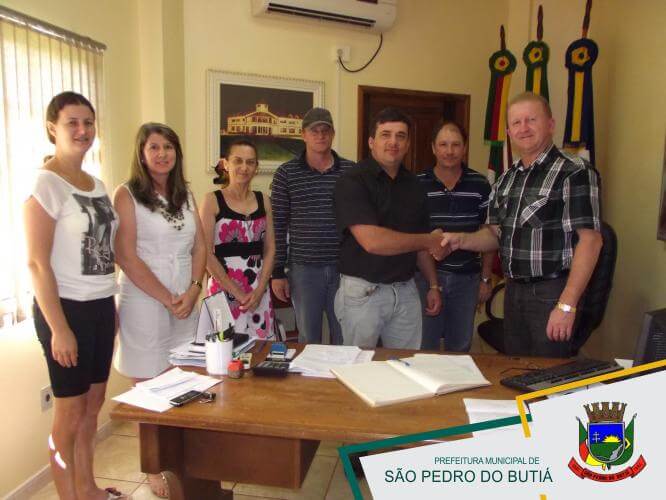 VICE-PREFEITO TOMA POSSE EM SÃO PEDRO DO BUTIÁ