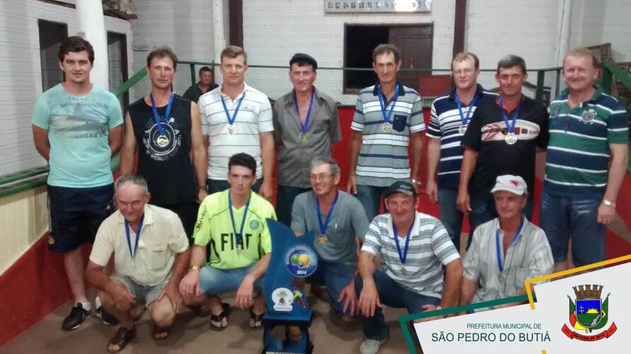 CLUBE ALIANÇA DE LINHA TAIPÃO É CAMPEÃO DO CAMPEONATO MUNICIPAL DE BOCHA