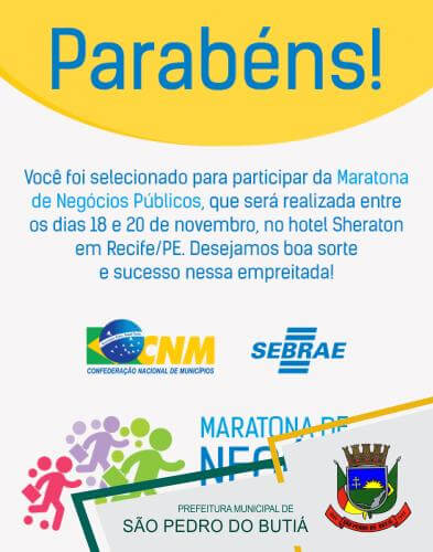 MARATONA DE NEGÓCIOS PÚBLICOS