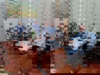 <p>PREFEITO FERNANDO MATTES MACHRY RECEBE VISITA DA EQUIPE REGIONAL DO SEBRAE</p>