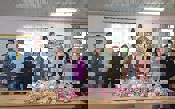 <p>P&Aacute;SCOA VOLUNT&Aacute;RIA DE ROQUE GONZALES LEVA ALEGRIA &Agrave; CASA DE ACOLHIMENTO S&Atilde;O NICOLAU</p>