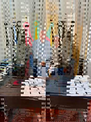 <p>PREFEITO FERNANDO MATTES MACRHY RECEBE VISITA DO PRESIDENTE DA C&Acirc;MARA DE VEREADORES DE CERRO LARGO</p>