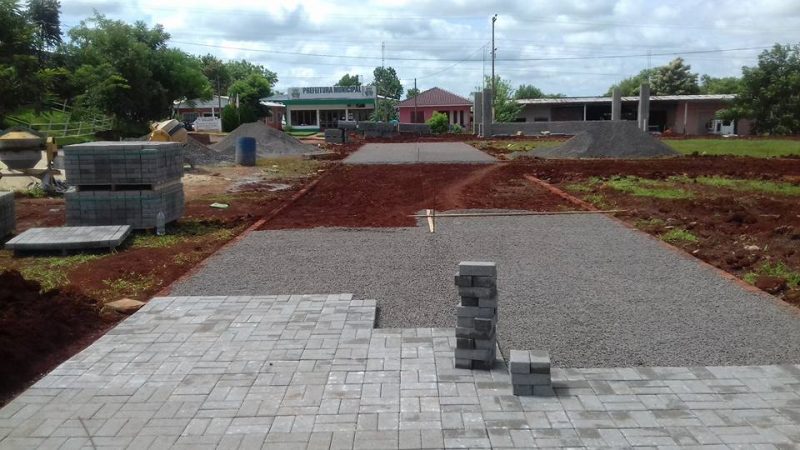 Obras De Constru o Da Pra a Do Munic pio De Rolador Seguem Em Ritmo Aceler