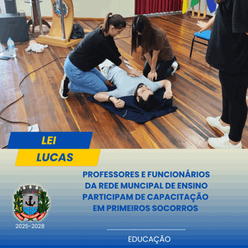 <p><strong>CAPACITA&Ccedil;&Atilde;O EM PRIMEIROS SOCORROS</strong></p>